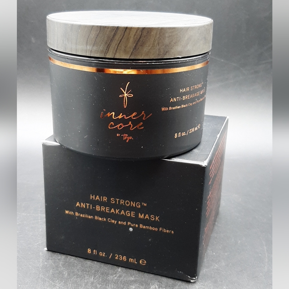 Toya Hair Strong Anti-Breakage Mask With Brazillian Black Clay And Pure Bamboo